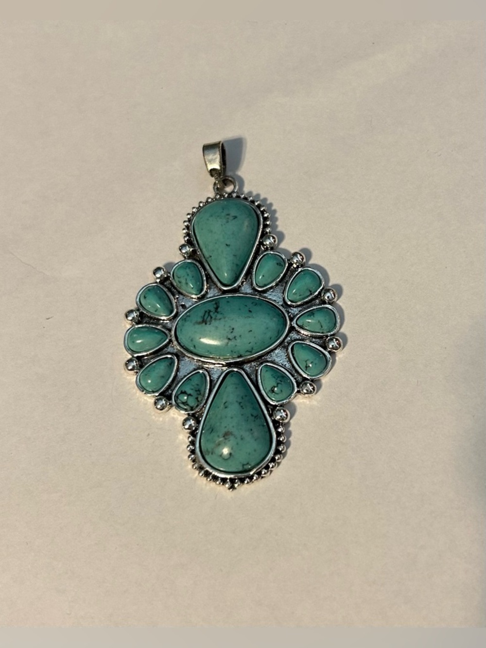 NWOT. Turquoise‎ Pendant. - Picture 4 of 8